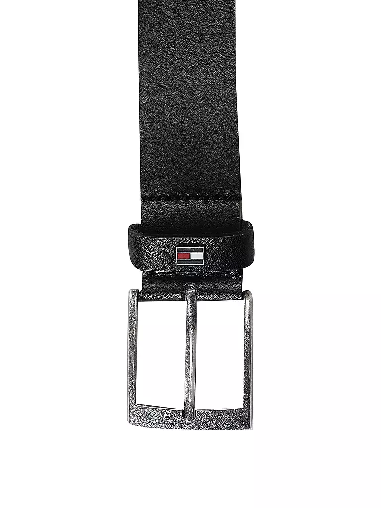TOMMY HILFIGER | Ceinture en cuir ADAN | Noir