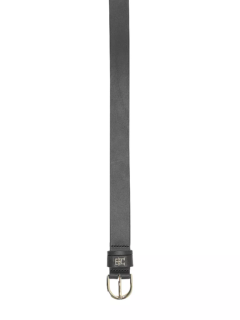 TOMMY HILFIGER | Ceinture en cuir TH TIMELESS | dunkelblau