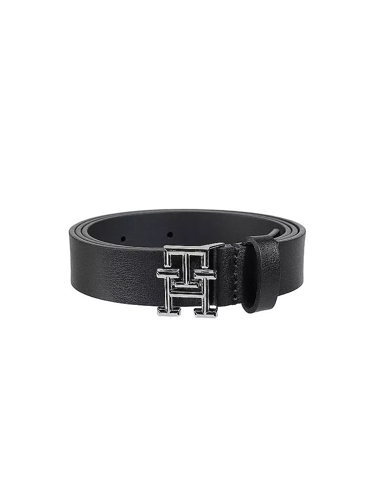 TOMMY HILFIGER | Ceinture en cuir | schwarz