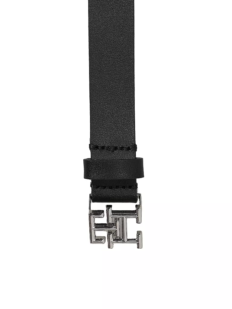 TOMMY HILFIGER | Ceinture en cuir | schwarz