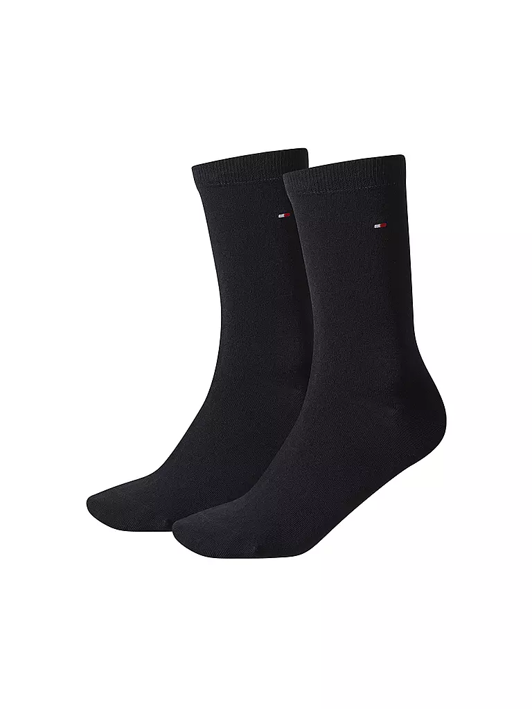TOMMY HILFIGER | Chaussettes, lot de 2 bleu marine foncé | blau