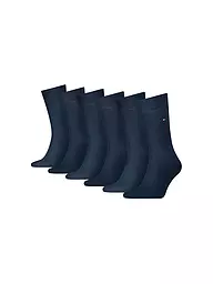 TOMMY HILFIGER | Chaussettes, lot de 6, bleu marine foncé | Bleu foncé