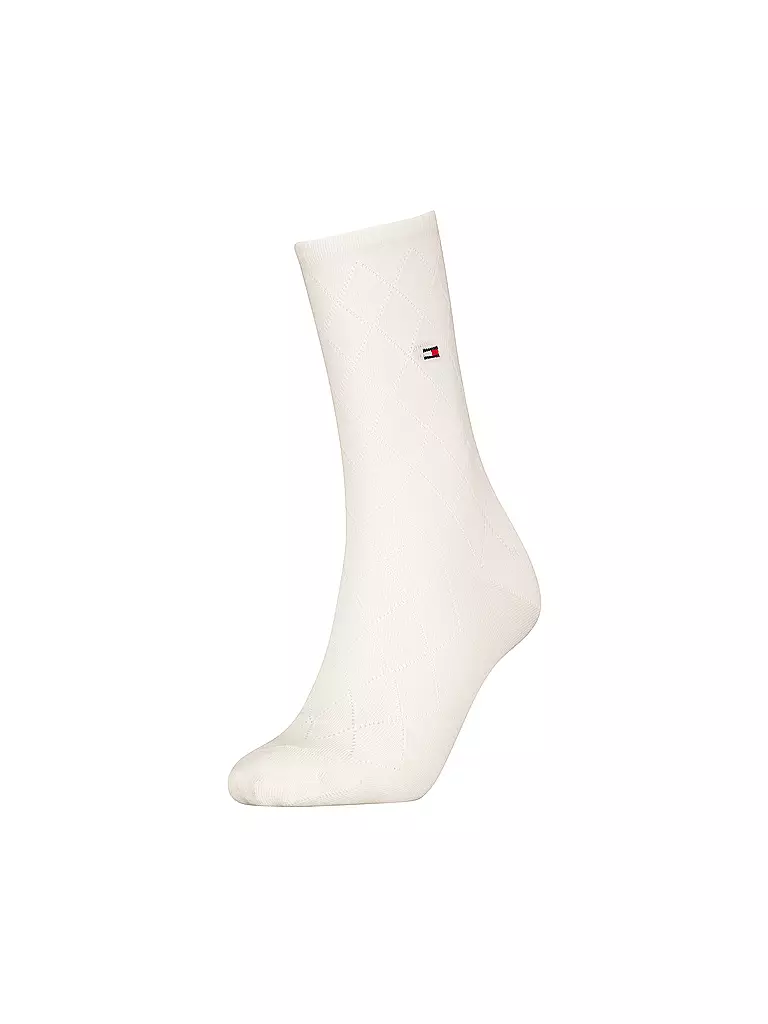 TOMMY HILFIGER | Chaussettes blanc cassé | Crème