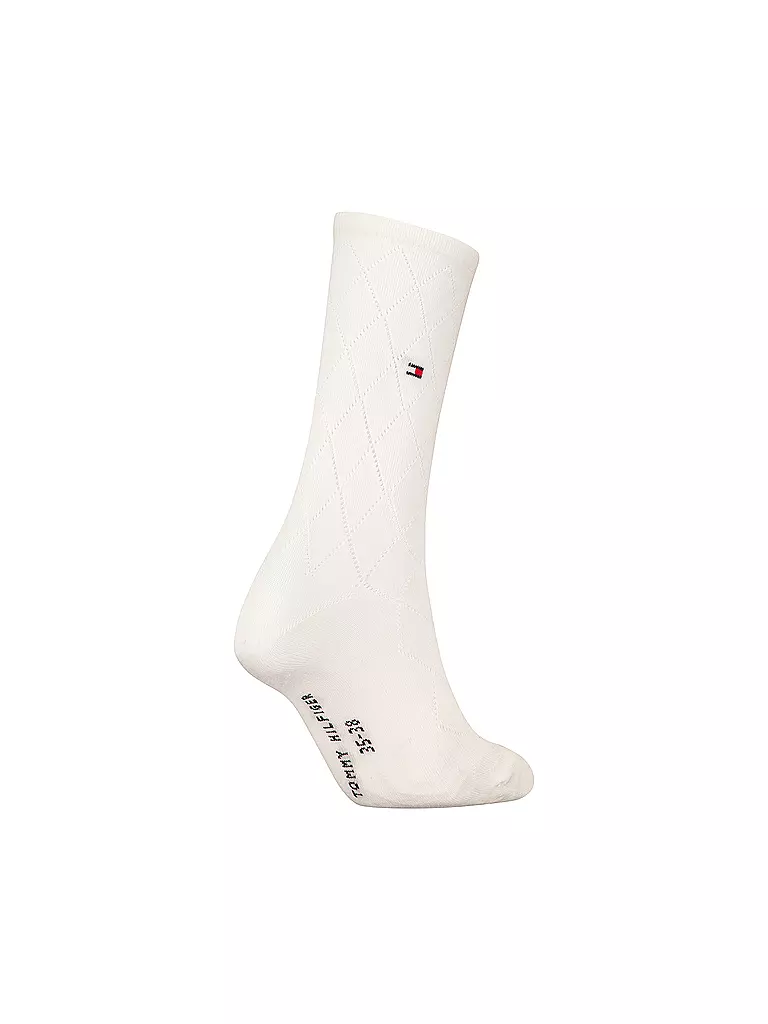 TOMMY HILFIGER | Chaussettes blanc cassé | 