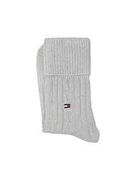 TOMMY HILFIGER | Chaussettes gris clair chiné | Gris