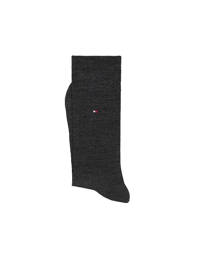TOMMY HILFIGER | Chaussettes gris foncé chiné | grau