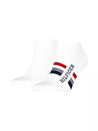 TOMMY HILFIGER | Chaussettes lot de 2 marine | Blanc