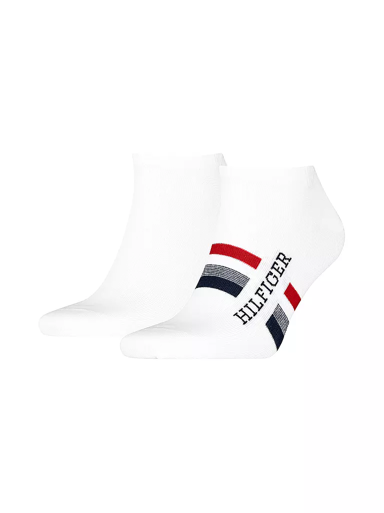 TOMMY HILFIGER | Chaussettes lot de 2 blanc | Blanc