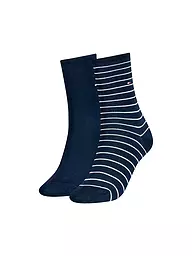 TOMMY HILFIGER | Chaussettes lot de 2 rouge/navy | Bleu