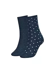 TOMMY HILFIGER | Socken 2er-Pkg. midnight blue | Bleu