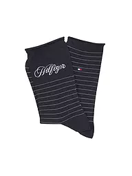 TOMMY HILFIGER | Chaussettes lot de 2 marine | Bleu foncé