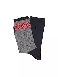 TOMMY HILFIGER | Chaussettes lot de 2 marine | Bleu foncé