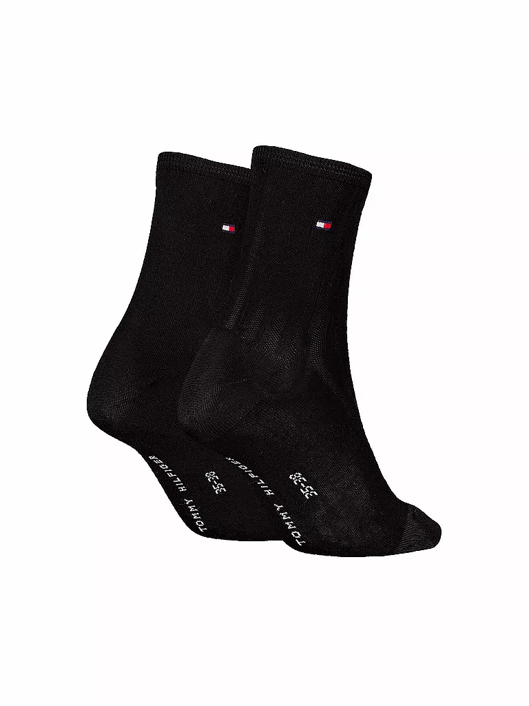 TOMMY HILFIGER | Chaussettes lot de 2 noir | 