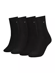 TOMMY HILFIGER | Chaussettes lot de 4 Noir | Noir