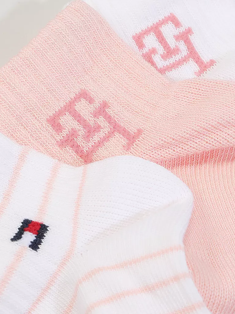 TOMMY HILFIGER | Chaussettes pour bébé fille, lot de 3 | rosa