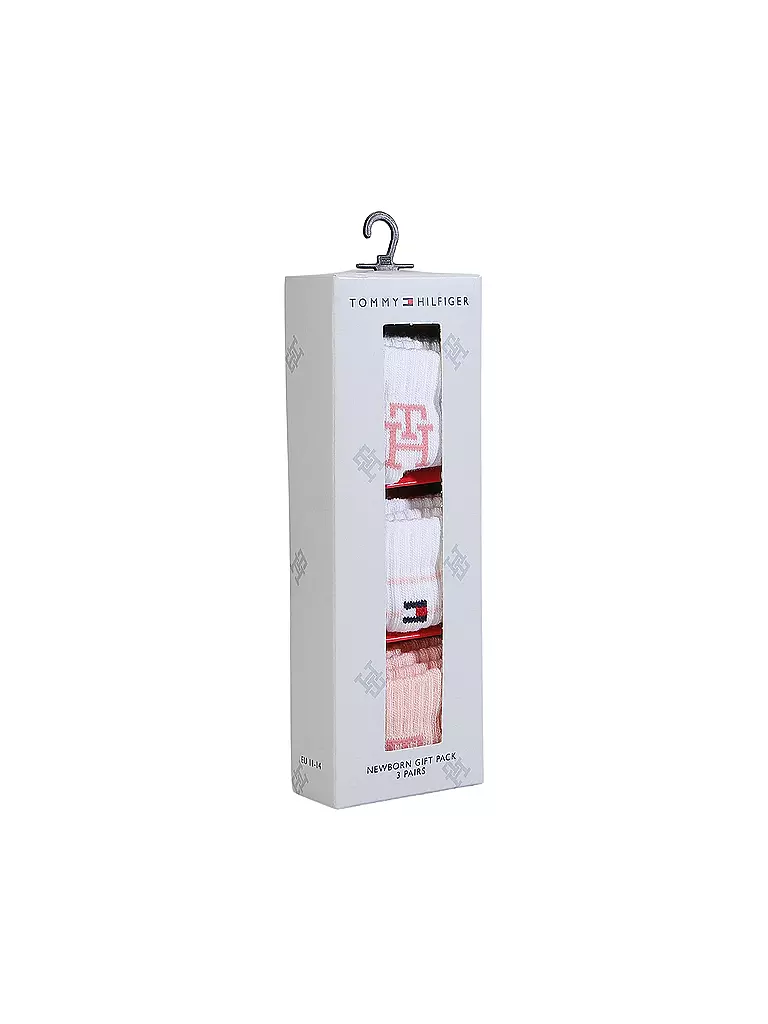 TOMMY HILFIGER | Chaussettes pour bébé fille, lot de 3 | 