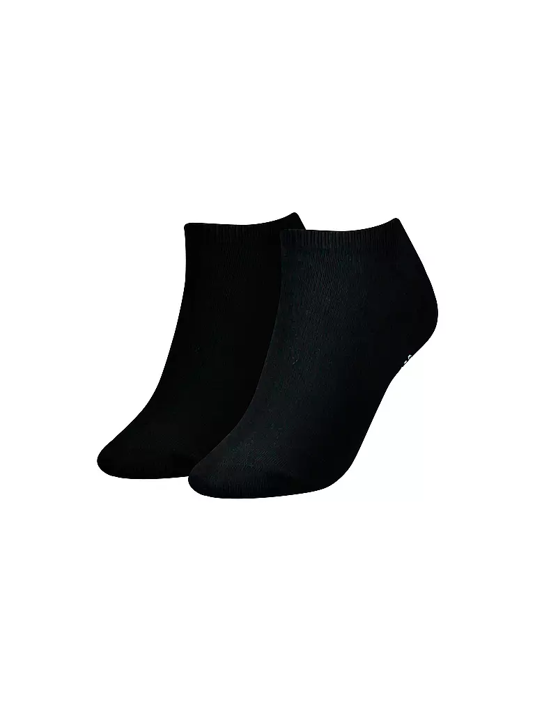 TOMMY HILFIGER | Chaussettes sneaker, lot de 2, noir | Noir