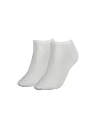 TOMMY HILFIGER | Chaussettes sneaker lot de 2 bleu marine foncé | Blanc