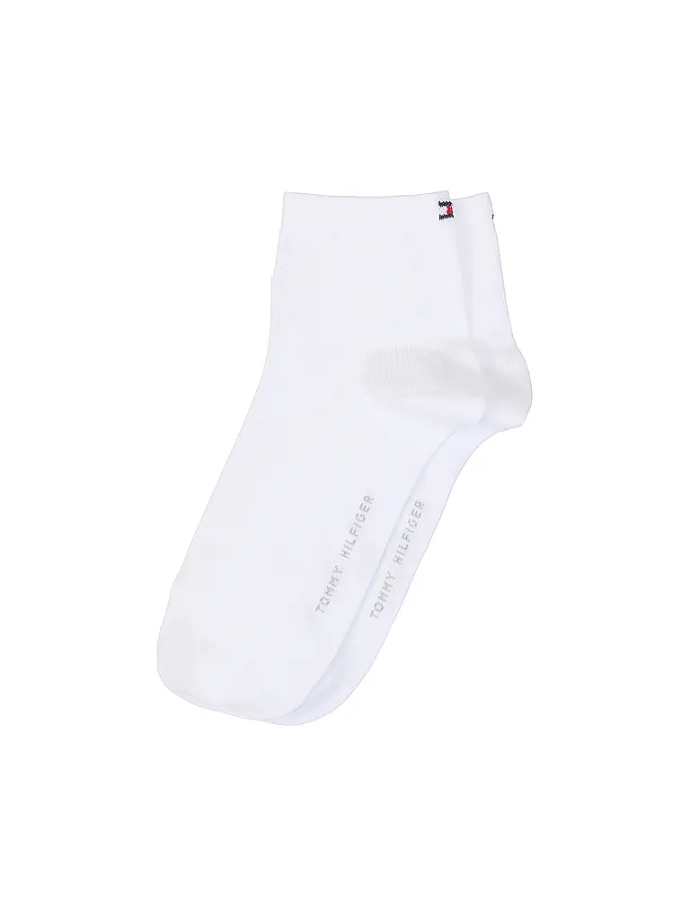 TOMMY HILFIGER | Chaussettes sneaker lot de 2 blanc | weiss
