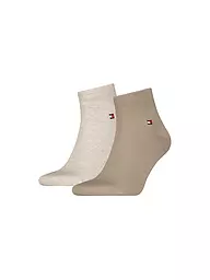 TOMMY HILFIGER | Chaussettes sneaker lot de 2 sable | Beige
