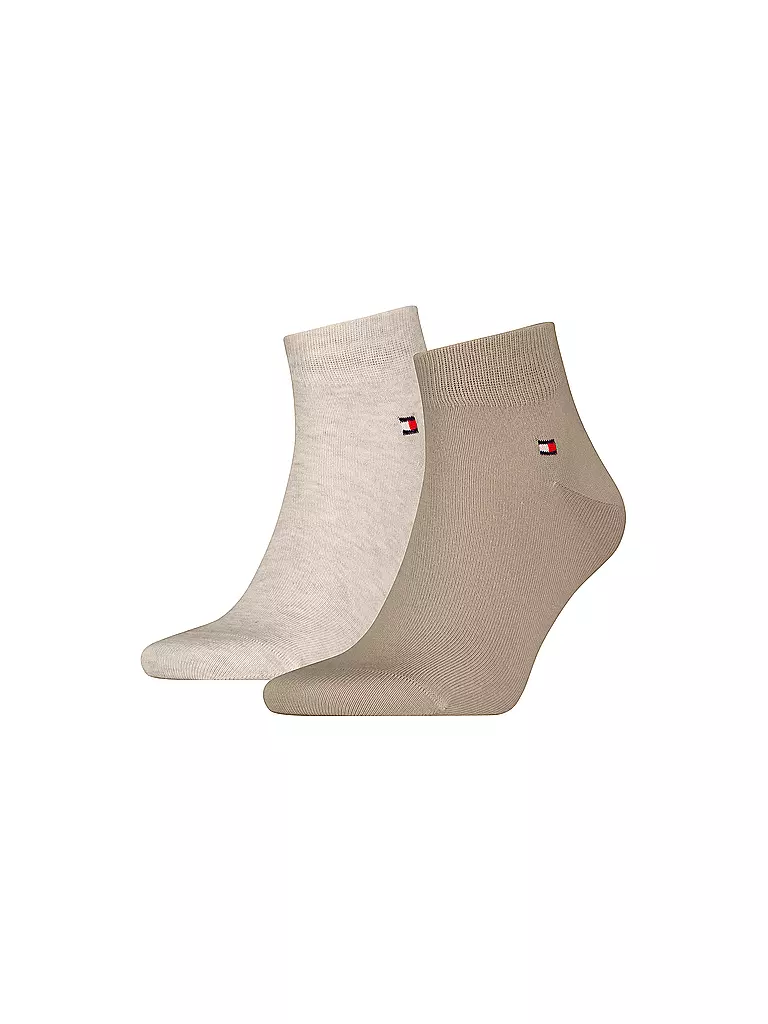 TOMMY HILFIGER | Chaussettes sneaker lot de 2 sable | beige