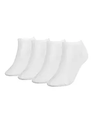 TOMMY HILFIGER | Chaussettes Sneaker Lot de 4 Blanc | Blanc