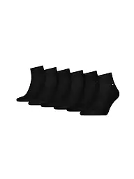 TOMMY HILFIGER | Chaussettes sneaker lot de 6 blanc | Noir