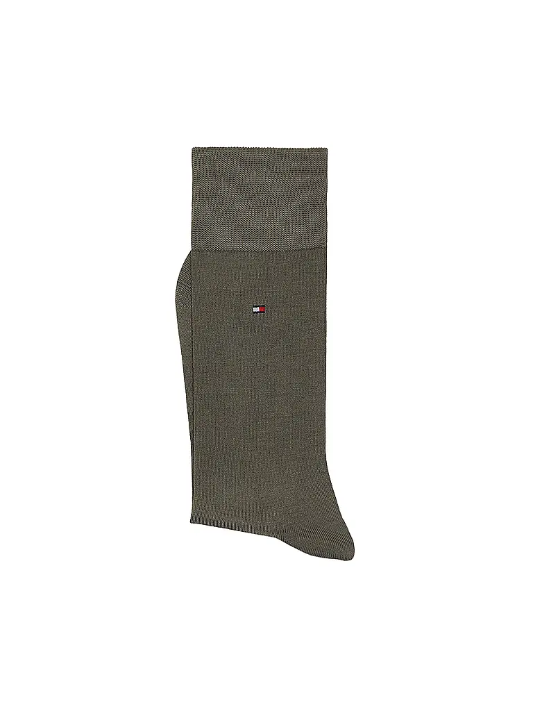 TOMMY HILFIGER | Chaussettes vert uniforme | olive