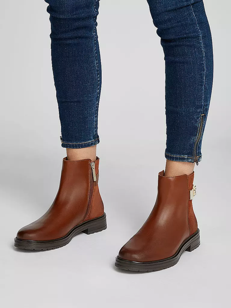 TOMMY HILFIGER | Chelsea Boots  | Marron