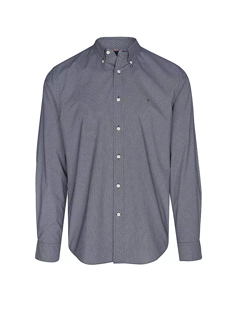 TOMMY HILFIGER | Chemise coupe droite | dunkelblau