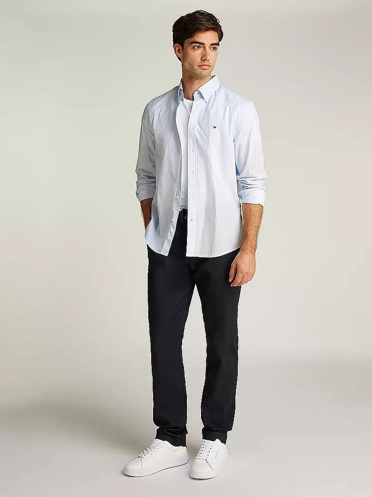TOMMY HILFIGER | Chemise coupe droite | Blanc