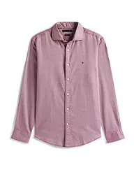 TOMMY HILFIGER | Chemise coupe regular | Rouge foncé