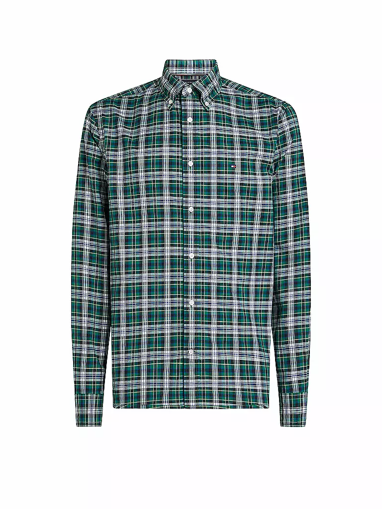 TOMMY HILFIGER | Chemise coupe regular | grün