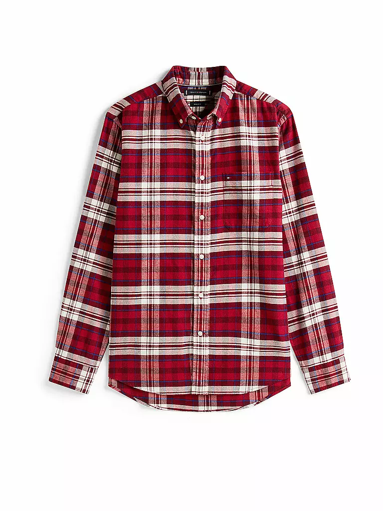 TOMMY HILFIGER | Chemise coupe regular | rot