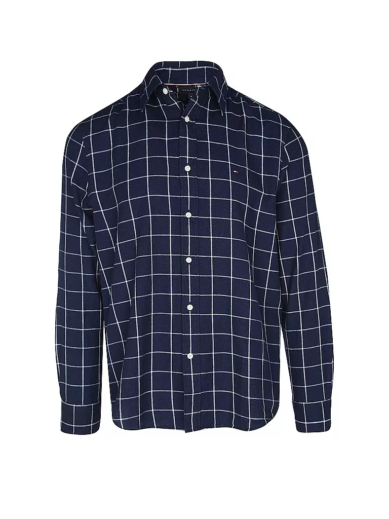 TOMMY HILFIGER | Chemise coupe regular | Bleu foncé
