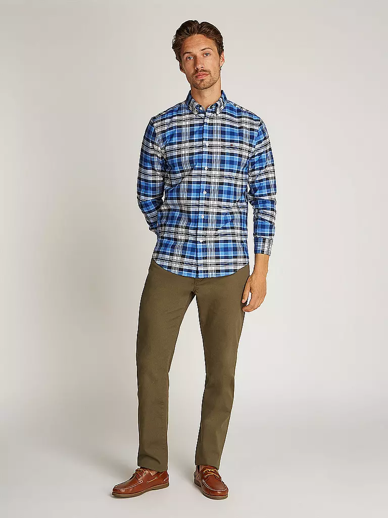 TOMMY HILFIGER | Chemise coupe regular | blau