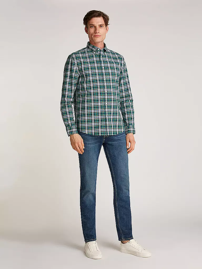 TOMMY HILFIGER | Chemise coupe regular | grün