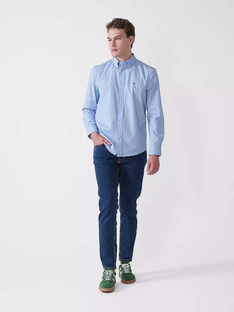 TOMMY HILFIGER | Chemise coupe regular | Bleu clair