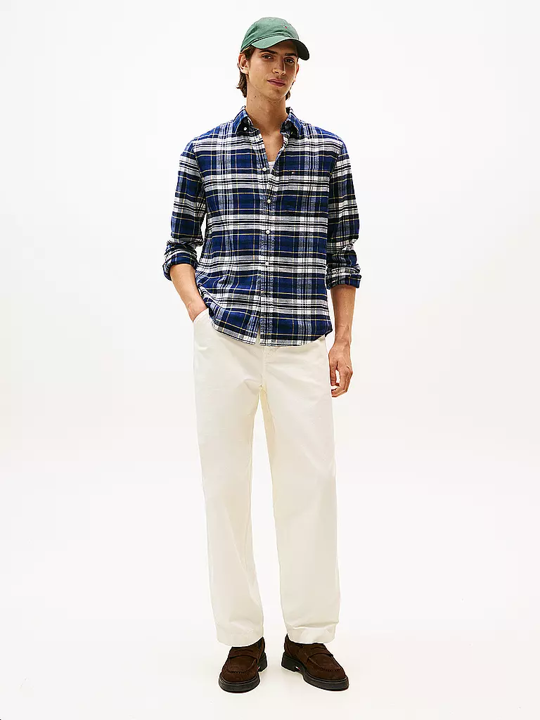 TOMMY HILFIGER | Chemise coupe regular | blau