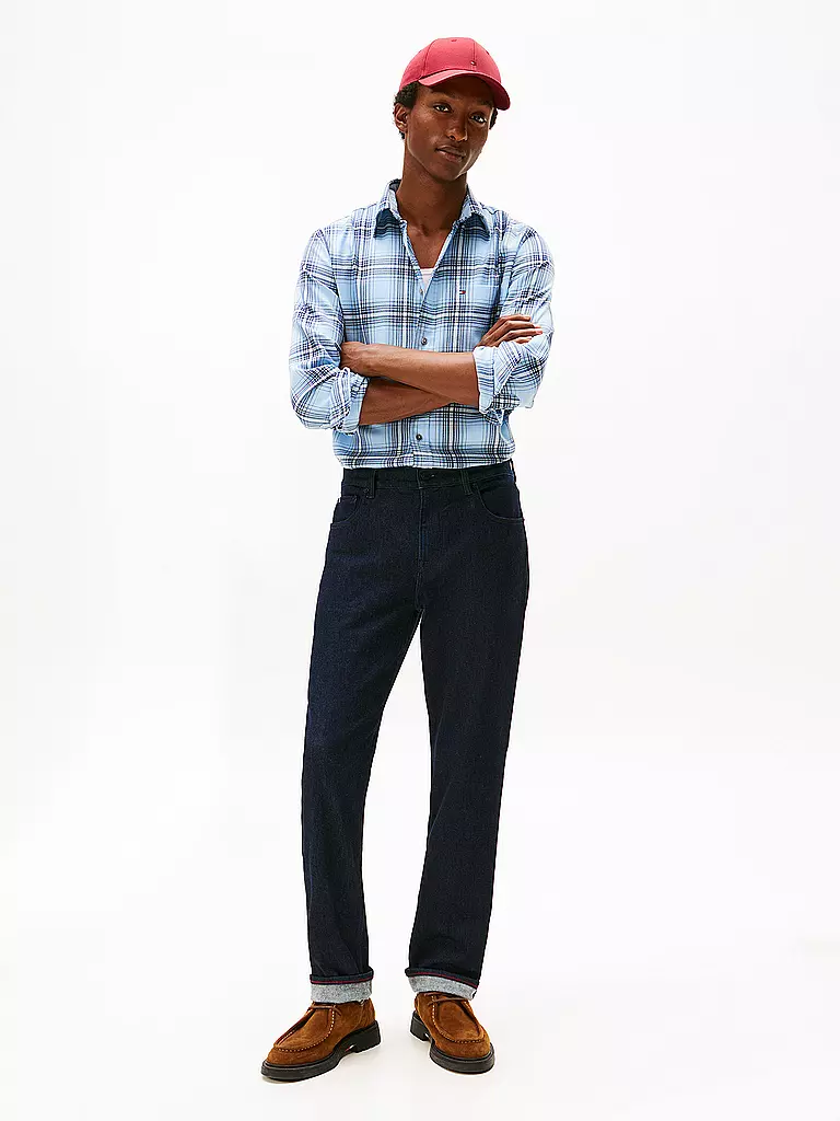 TOMMY HILFIGER | Chemise coupe regular | Bleu clair