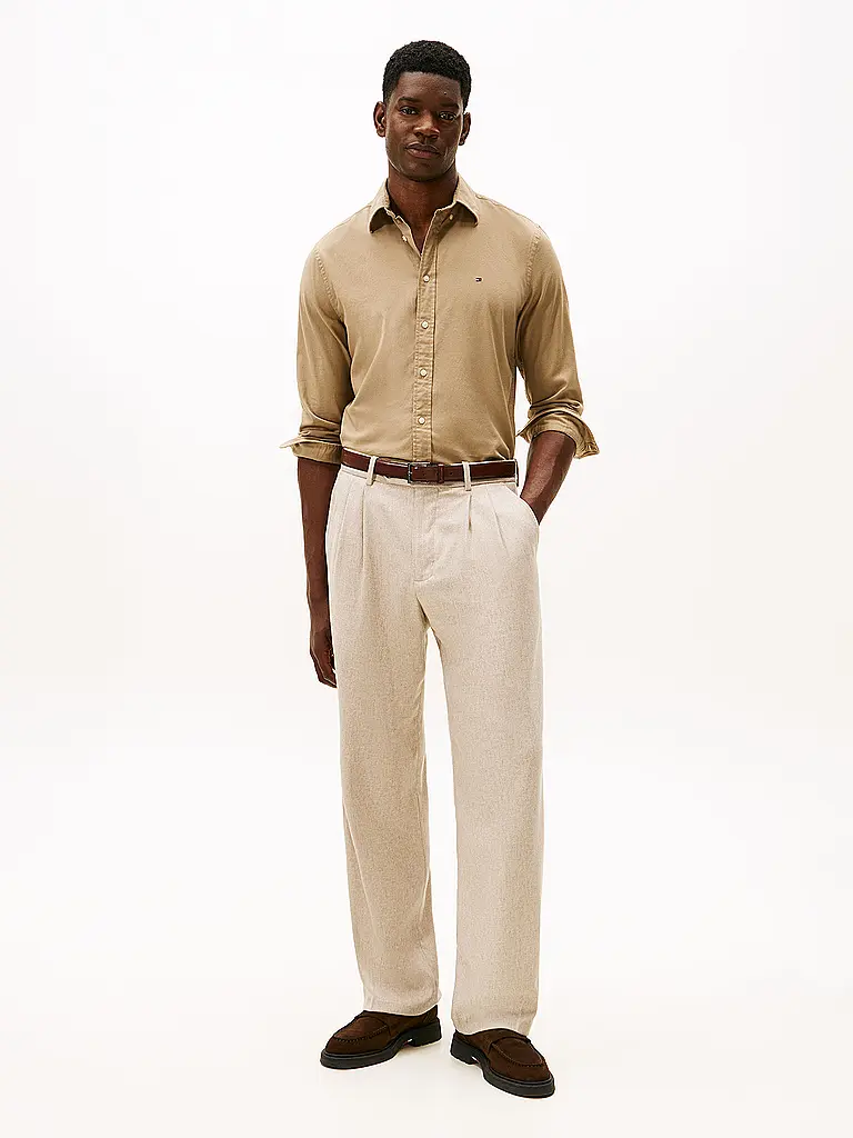 TOMMY HILFIGER | Chemise coupe regular | Beige