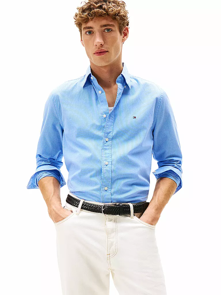 TOMMY HILFIGER | Chemise coupe regular | hellblau