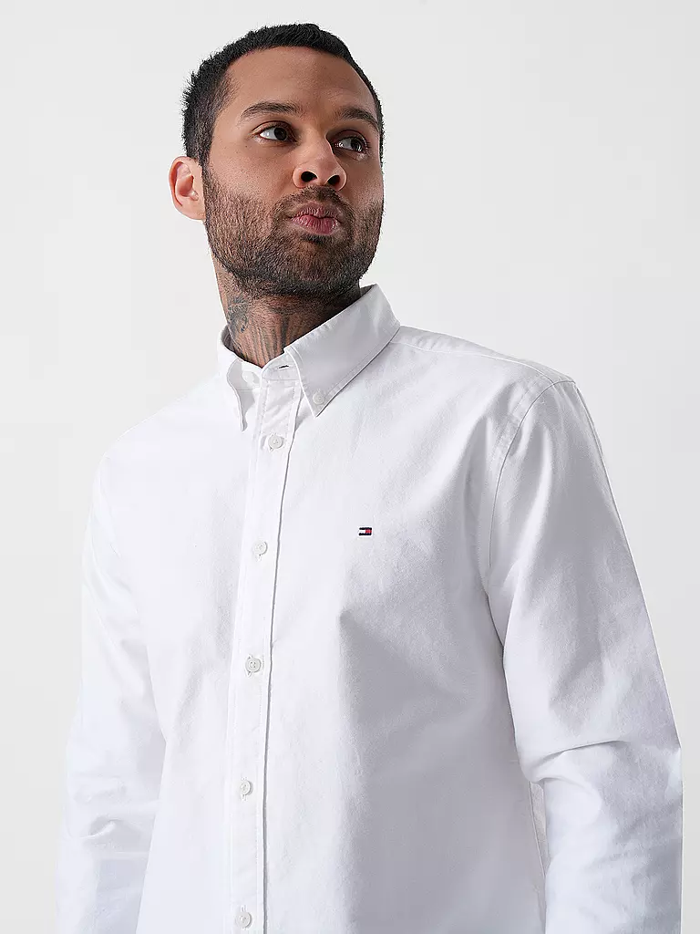 TOMMY HILFIGER | Chemise coupe regular | weiss