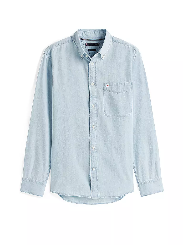 TOMMY HILFIGER | Chemise en jean | hellblau