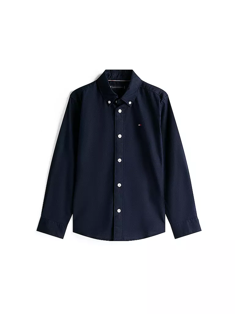 TOMMY HILFIGER | Chemise garçon | Bleu foncé