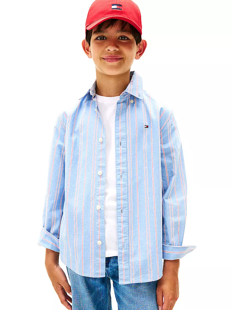 TOMMY HILFIGER | Chemise garçon | Bleu clair