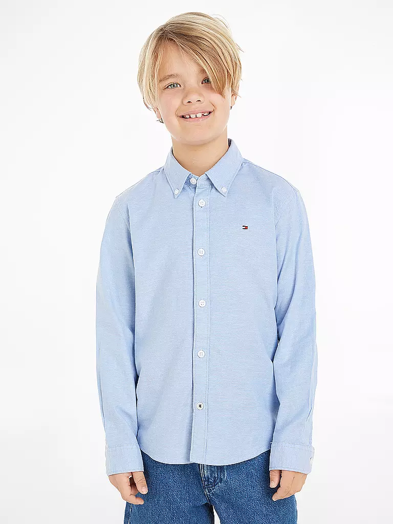 TOMMY HILFIGER | Chemise garçon | Bleu clair