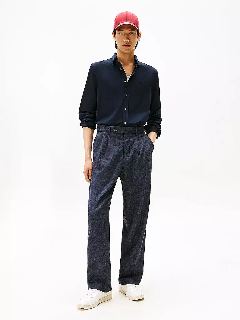 TOMMY HILFIGER | Chemise Slim Fit | Bleu foncé