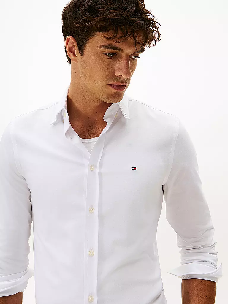 TOMMY HILFIGER | Chemise Slim Fit | Blanc