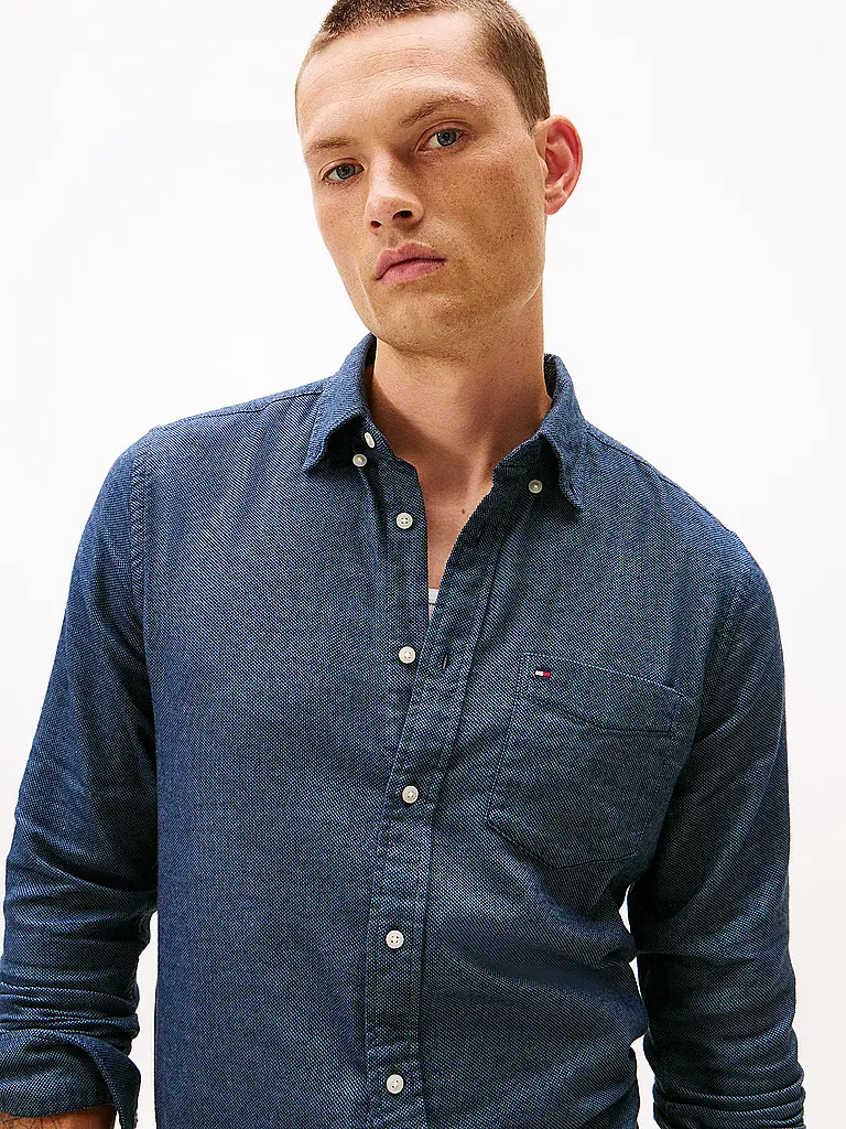 TOMMY HILFIGER | Chemise Slim Fit | blau